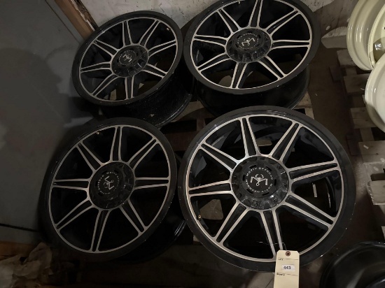 Set of 4 Rims - Fit Dodge Ram 1500