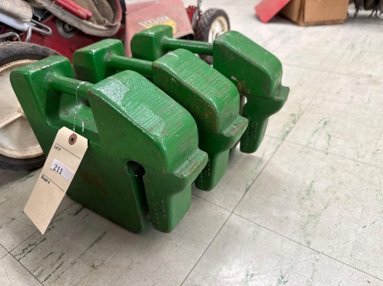 3 John Deere Lawn Tractor Weights