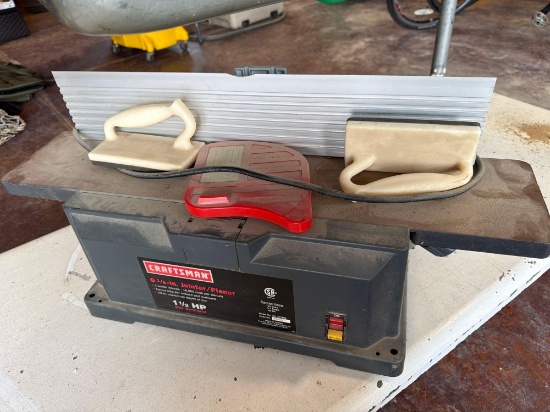 Craftsman 6 1/2'' jointer/planer, 1 1/2 hp.