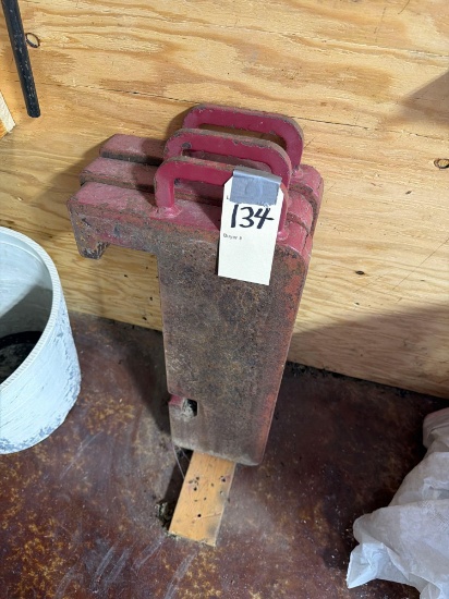 3 implement weights.