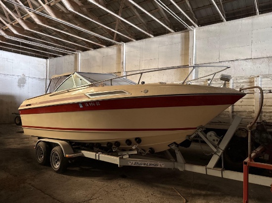 1979 Century 22' 8" 230cc Boat w/OMC Stern Drive motor and Shorelandr Trailer