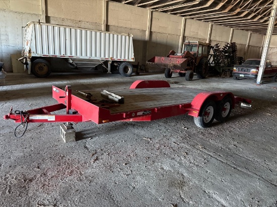 2008 Mac-Lander 7' x 18' Car Trailer