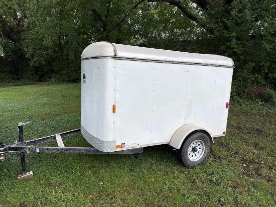 2010 Carry On Great Timber 5' x 8' Enclosed Trailer, Rear Door, 2" Ball Hitch