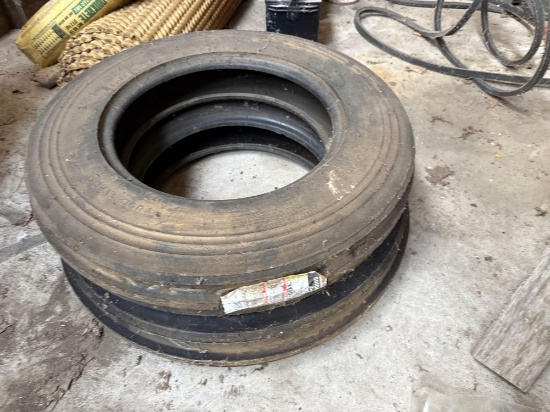 Pair of new 5.50-16 Front Tractor Tires