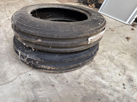 Pair of new 5.00-15 Front Tractor Tires