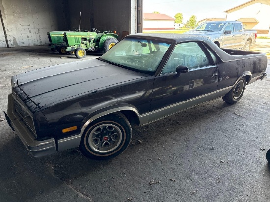 1985 Chevy El Camino Conquista Car w/4.3 Fuel Injected engine, Automatic, A/C, Radio