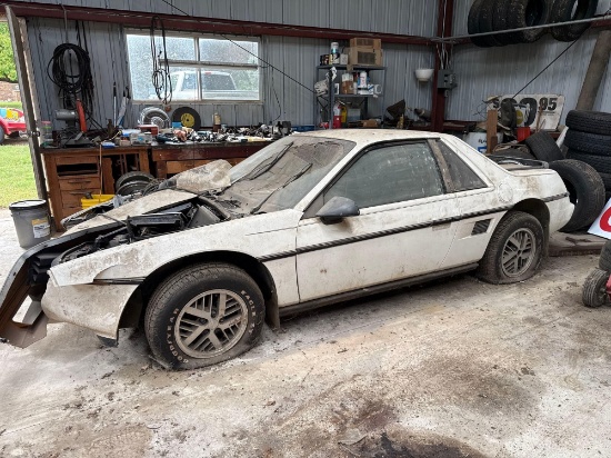 Pontiac 2M4 Fiero 2 Door Parts Car, VIN# 1G2AF37R6EP327241