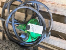 HYDRAULIC WATER PUMP, IMPEMENT CYLINDER, SPARE TIRE
