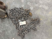TIRE CHAINS, POST HOLE DIGGER