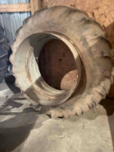 CLAMP-ON DUALS, GOOD 18.4x38 TIRES