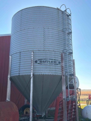 Butler Bulk Grain Bin, 35 Ton