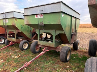 Dakon Gravity Box, Model 250, Westendorf 10 Ton Running Gear, [Lot Choice 36-37