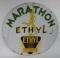 Marathon Ethyl Porcelain Sign