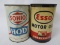 Esso and Sohio Five Quart Cans