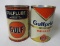 Gulflube and Gulfpride Five Quart Cans