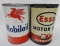 Mobil and Esso Five Quart Cans