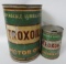 Troxoil Oil Cans