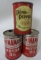 Pepper and Minamax Metal Quart Cans