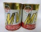 Bonded 100 MV Metal Quart Cans