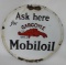 Mobiloil Gargoyle Porcelain Sign