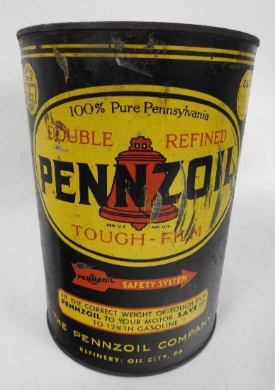 Pennzoil Five Quart Can