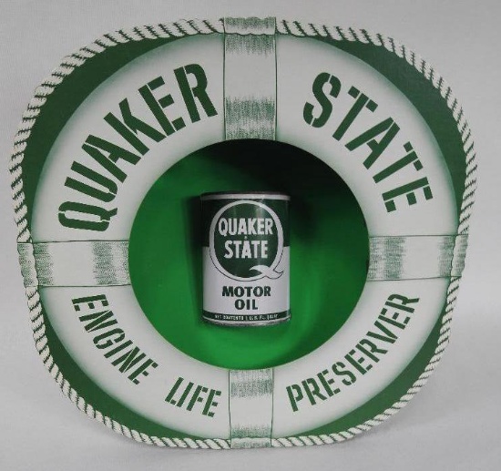 Quaker State Life Preserver Display