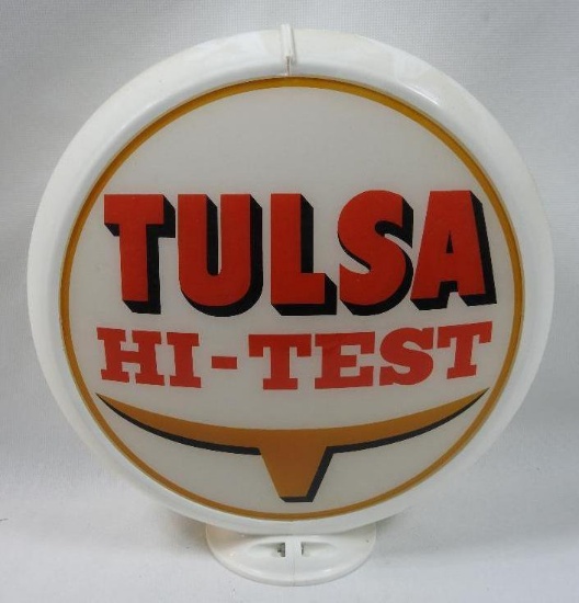 Tulsa Hi-Test Single Lens Gas Globe
