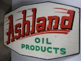 Ashland Oil Products Masonite Sign