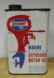 Speedway Outboard Quart Can