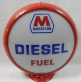 Marathon Diesel Fuel Gas Globe
