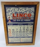 Linoco July 1936 Calendar