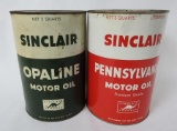 Sinclair Five Quart Cans