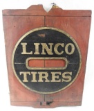 Linco Tires Wooden Sign