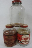 Kendall Wartime Oil Bottles