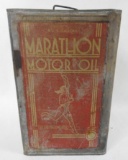 Marathon Motor Oil Five Gallon Can