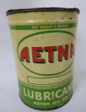 Aetna Five Pound Grease Can