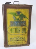 Enarco Motor Oil Eagle Logo Five Gallon Can