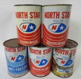 North Star Metal Quart Cans