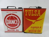 Tulsa and Dance Two Gallon Cans