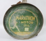 Marathon Motor Oil Five Gallon Rocker Can