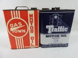 Traffic and Gas Town Two Gallon Cans