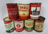Seven One Pound Grease Cans
