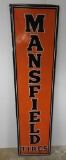 Mansfield Tires Tin Sign