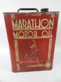 Marathon Motor Oil Two Gallon Can