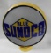 Blue Sunoco (Black Diamond) Globe