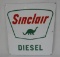 Sinclair Diesel Porcelain Pump Plate