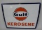 Gulf Kerosene Porcelain Pump Plate