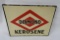 Diamond Kerosene Porcelain Flange Sign