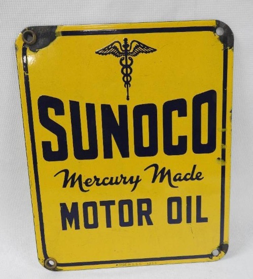 Sunoco Motor Oil Sign