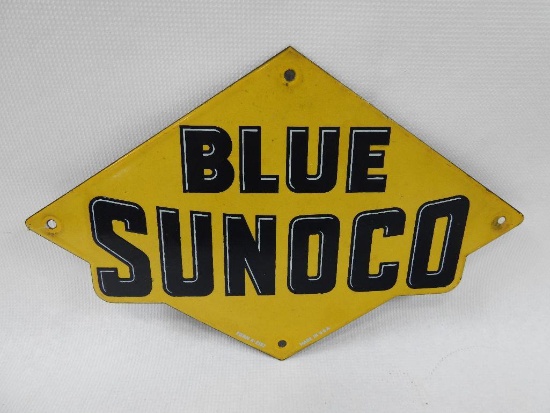 Blue Sunoco Pump Plate